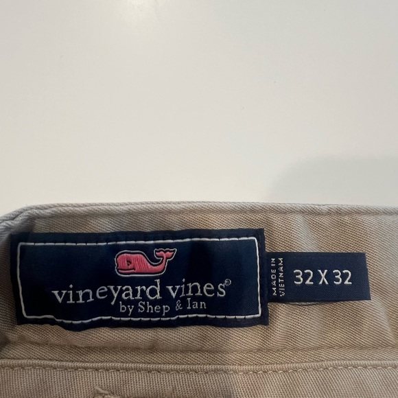 THREE mens khaki color chinos: Polo Ralph Lauren and Vineyard vines - Picture 4 of 10
